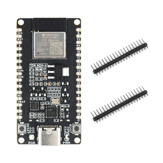 waveshare-esp32-h2-mikrocontroller-esp32-h2-mini-1-n4-mit-ble-zigbee-thread image 1