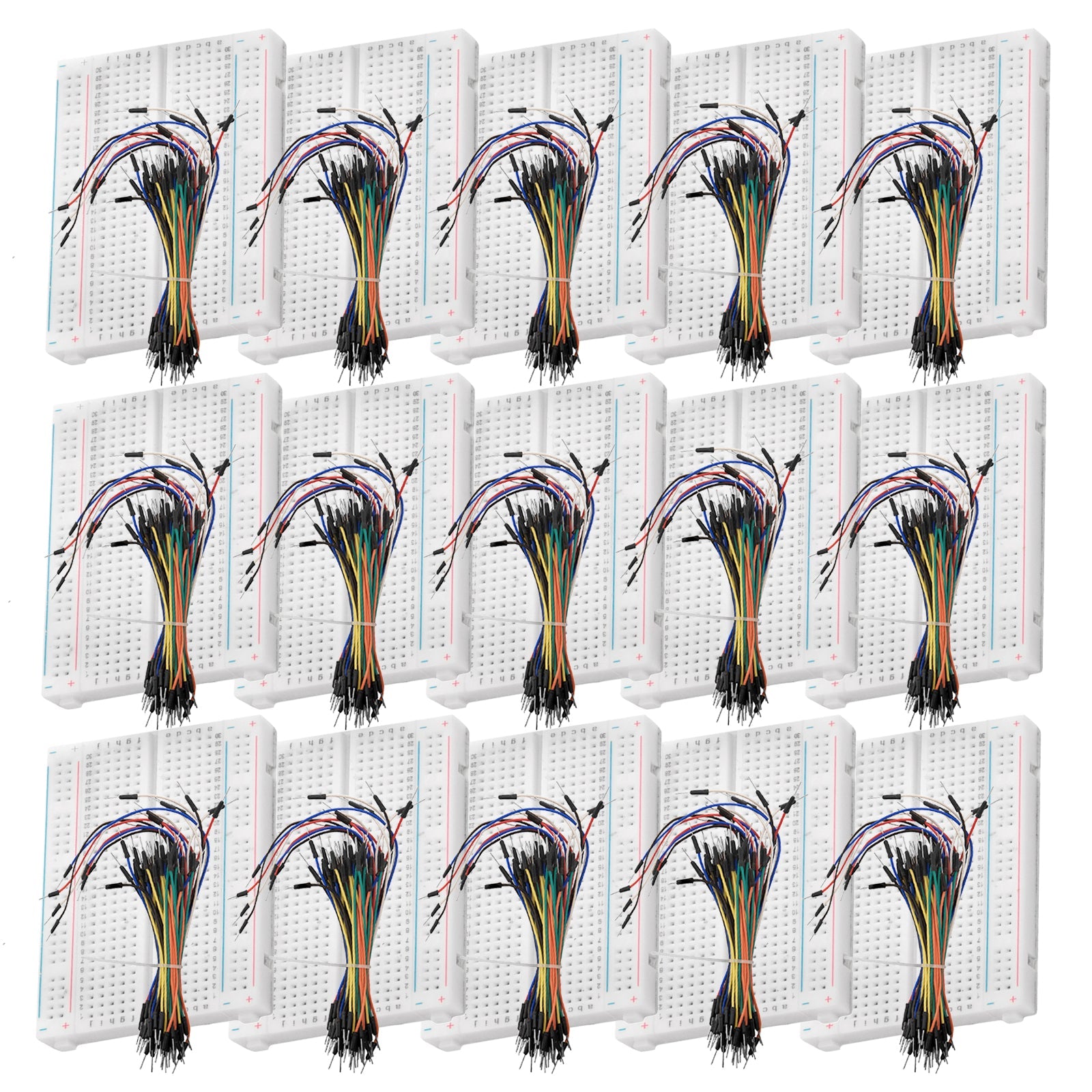 az-delivery-breadboard-kit-3x-mini-breadboard-400-pins-195x-jumper-wire-kabel-m2 image 6