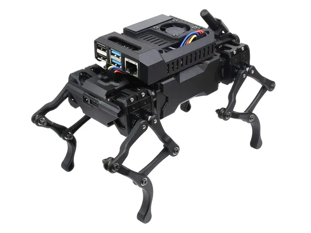 waveshare-wavego-12-dof-bionischer-roboterhund-bausatz-f-r-esp32-und-raspberry-p image 1