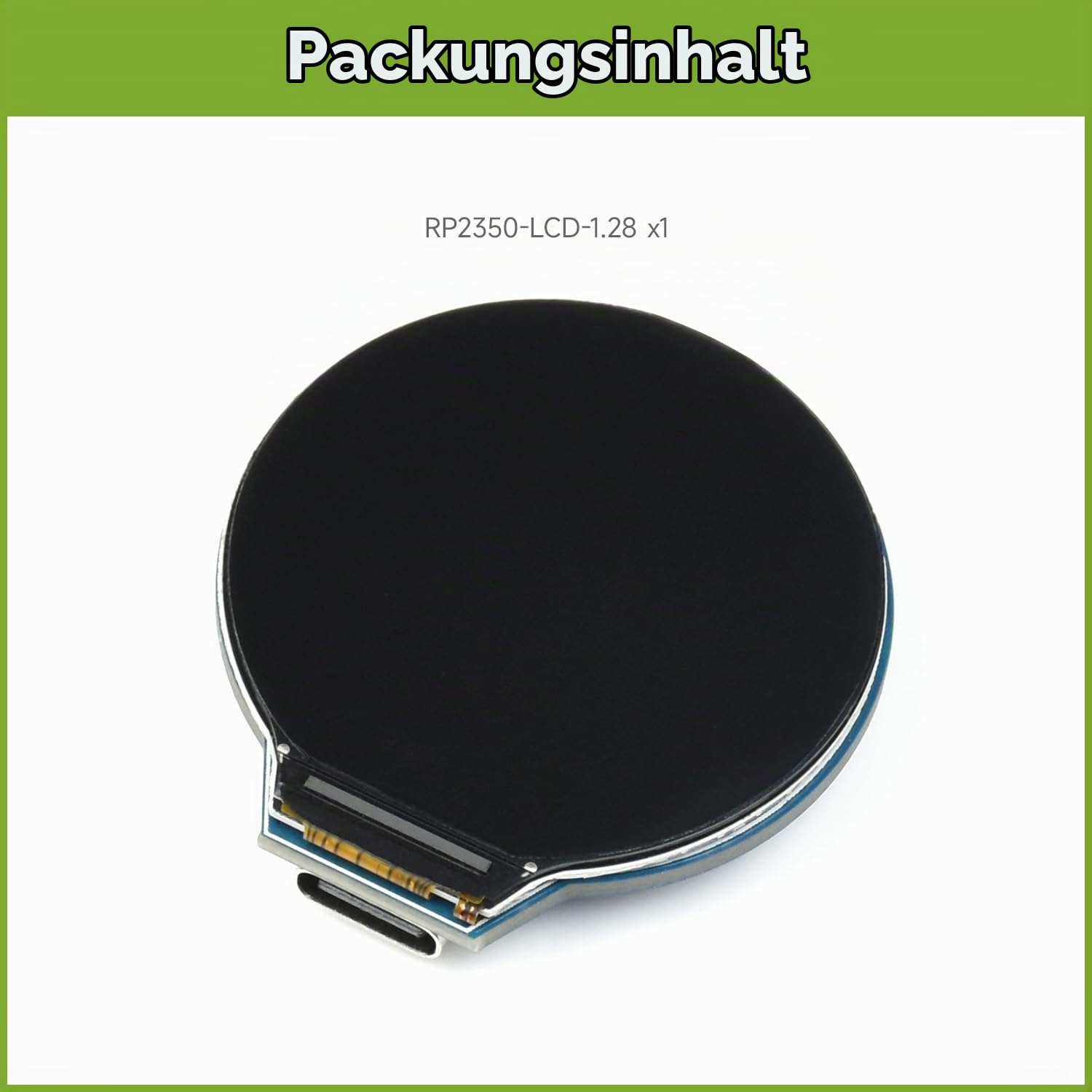 waveshare-rp2350-mcu-board-mit-1-28-zoll-rund-lcd-240x240-ohne-case image 2