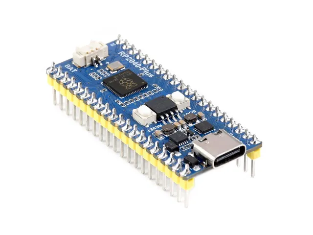 waveshare-rp2040-plus-mit-pin-header-pico-kompatibles-mcu-board-mit-rp2040-4-mb- image 1