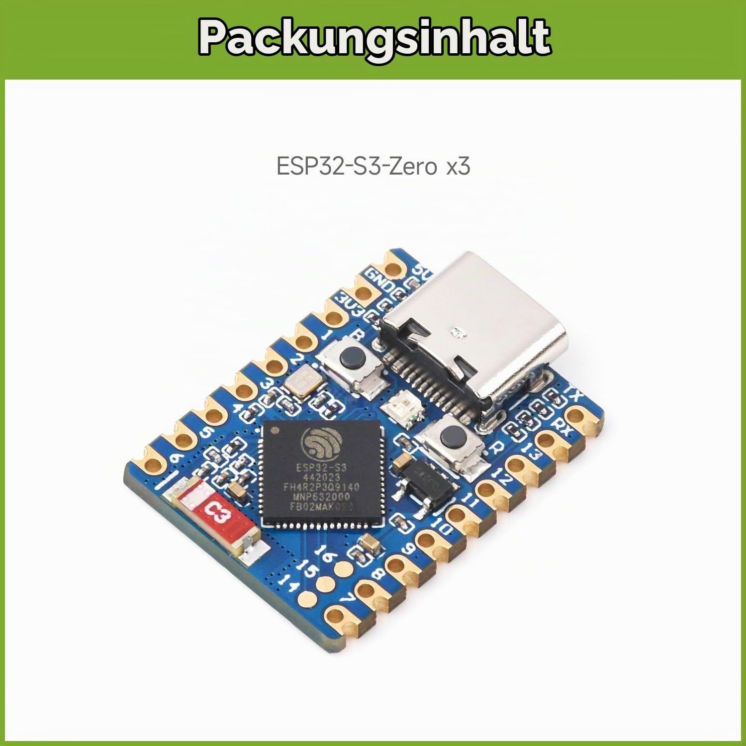 waveshare-esp32-s3-mini-entwicklungsboard-3er-set-wifi-bluetooth-5 image 2