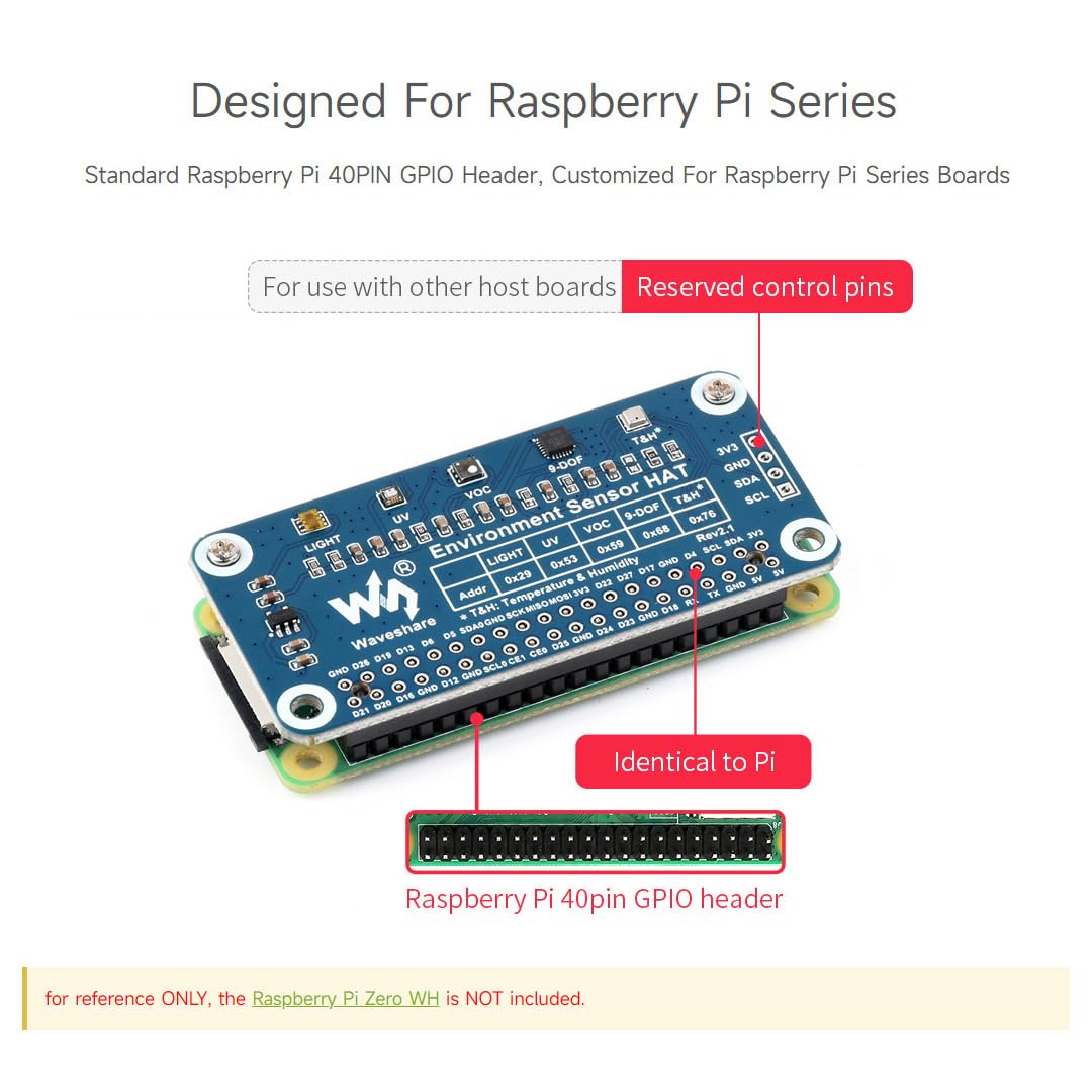 waveshare-environment-sensor-hat-f-r-raspberry-pi-licht-bme280-imu-uv-voc-i2c image 6