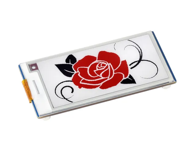 waveshare-2-66-zoll-e-paper-e-ink-display-modul-b-296x152-rot-schwarz-wei-f-r-ra image 1