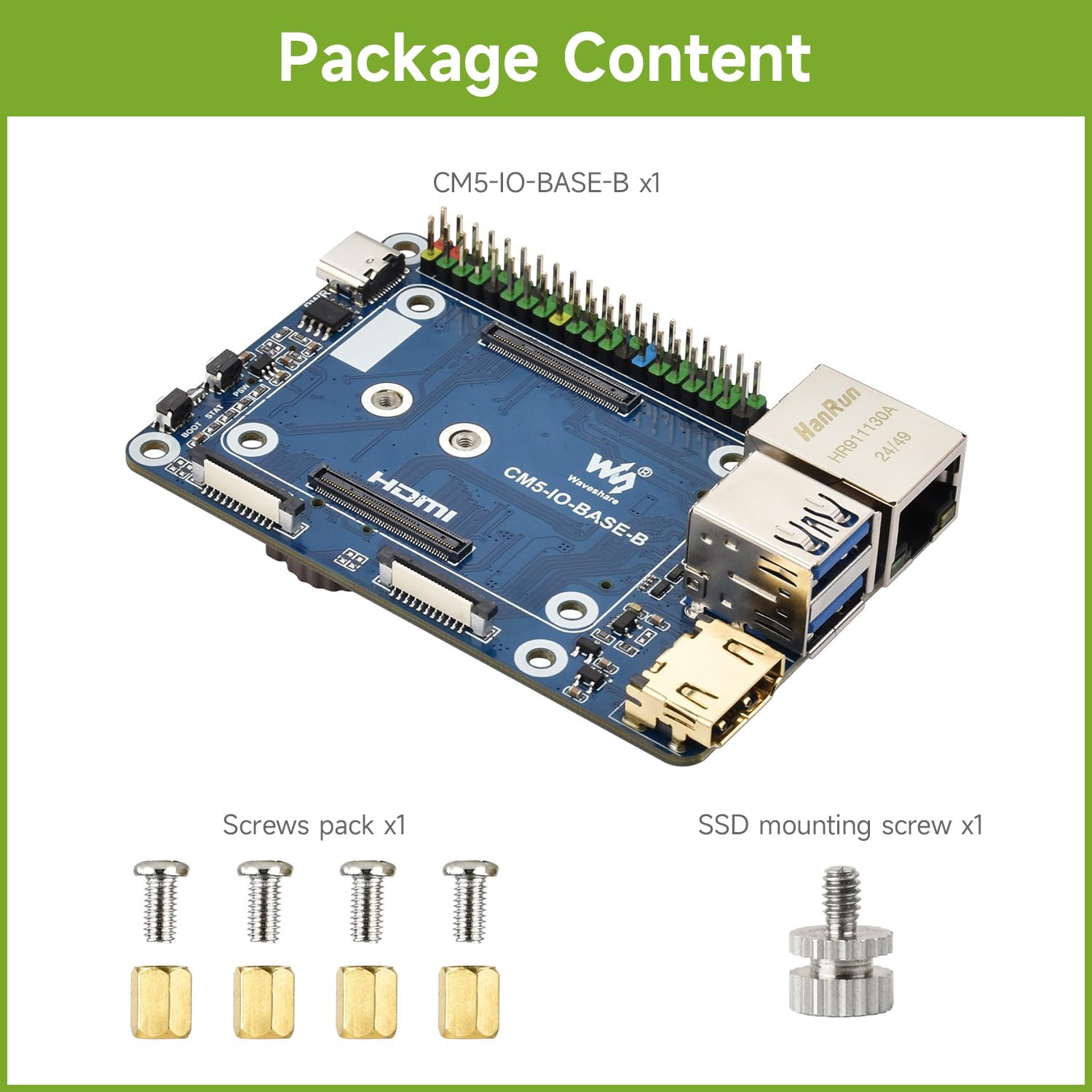 waveshare-mini-base-board-b-f-r-raspberry-pi-compute-module-5-mit-eeprom-und-ver image 2