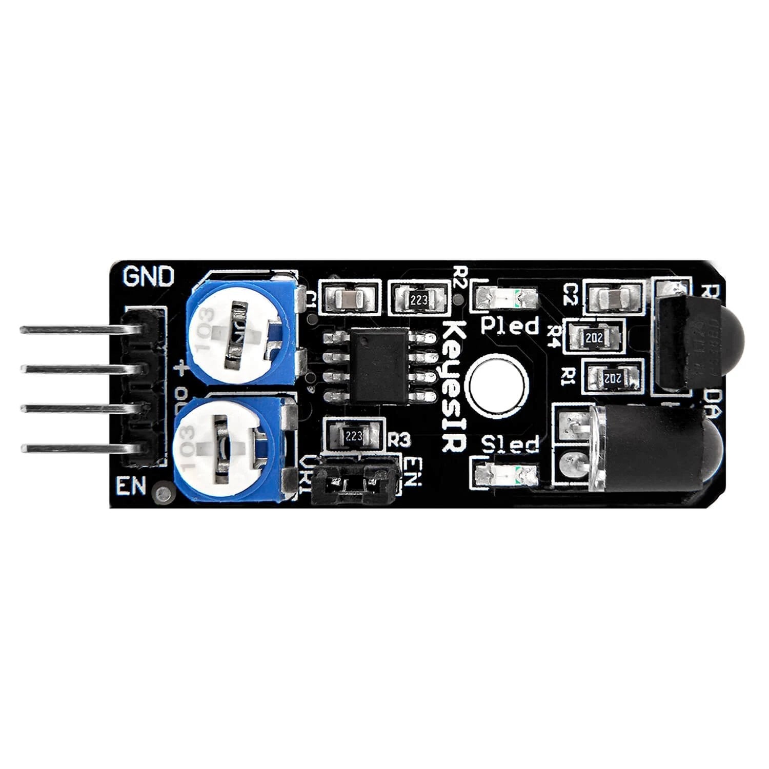 az-delivery-ky-032-ir-hindernis-sensor-modul-infrarot-abstandssensor-f-r-arduino image 2