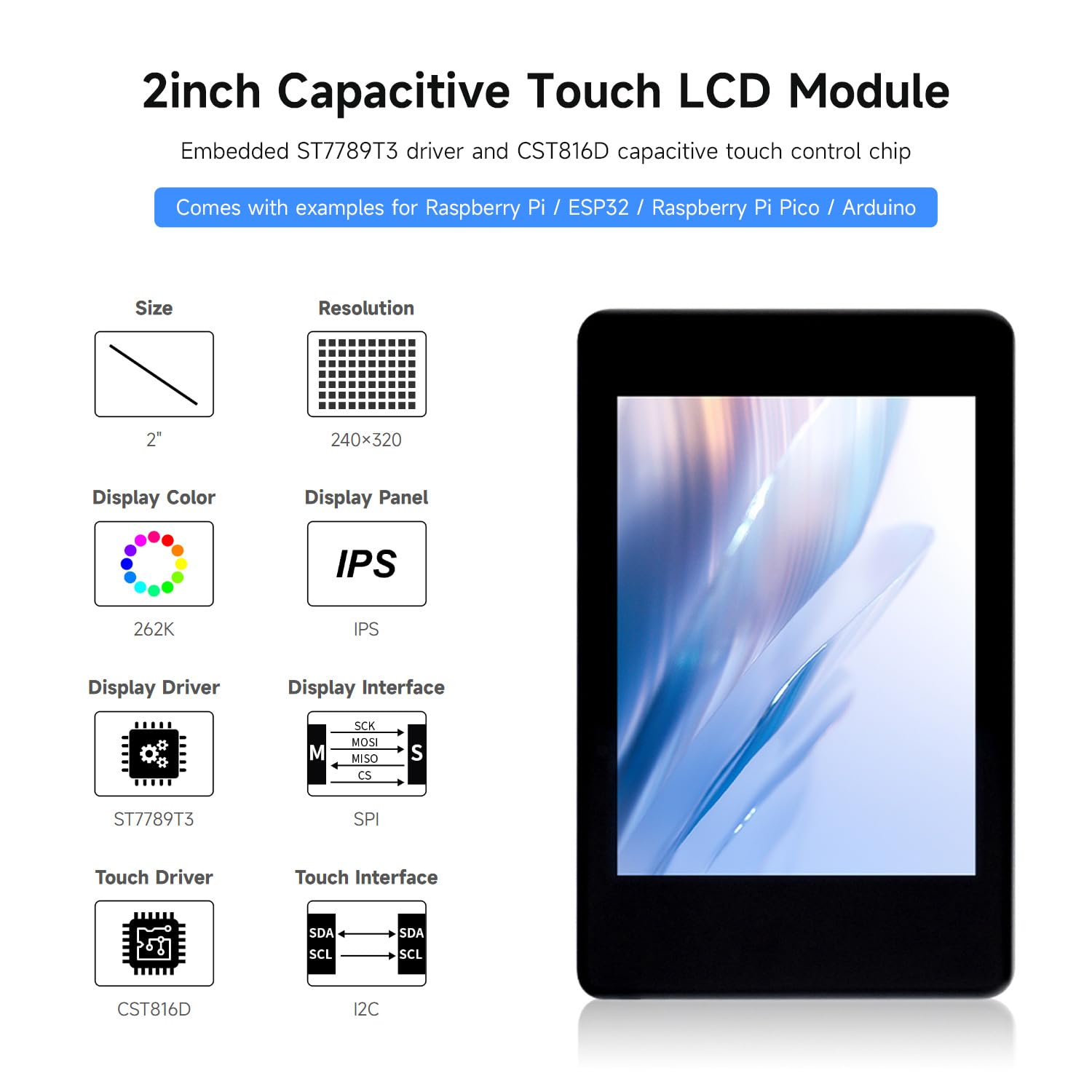 waveshare-2-zoll-kapazitives-touch-display-ips-modul-f-r-raspberry-pi-pico-und-e image 3