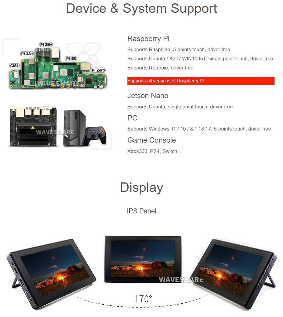 waveshare-7-zoll-hdmi-lcd-h-mit-geh-use-kapazitiver-ips-touchscreen-1024-600-f-r image 4