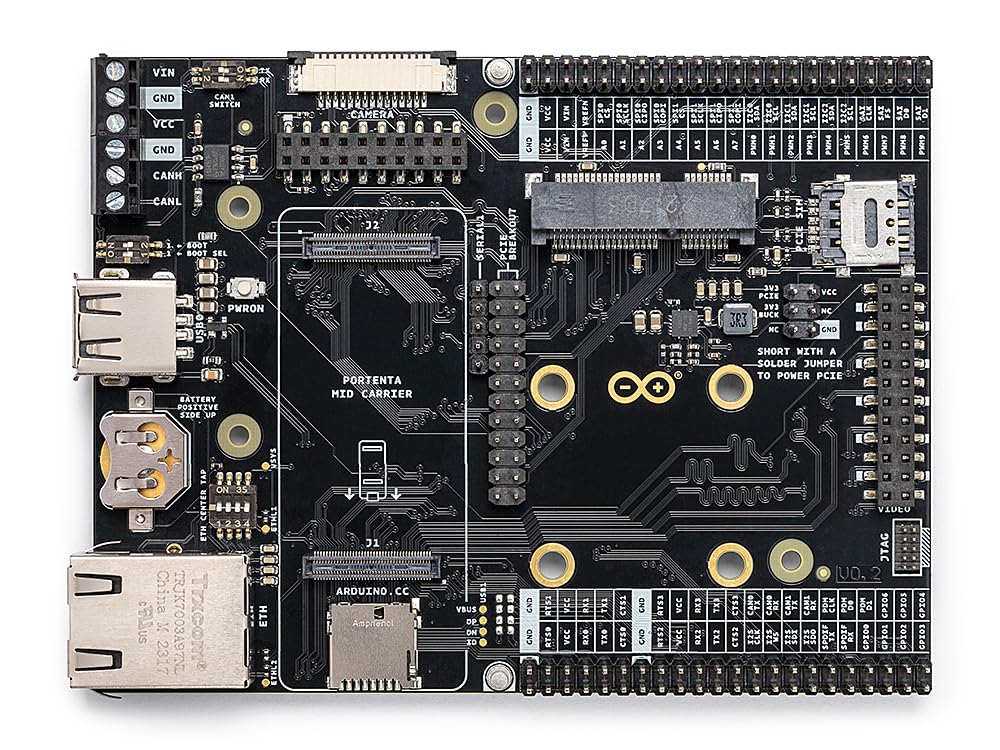 arduino-portenta-mid-carrier-erweiterungsboard-asx00055-f-r-portenta-h7 image 2