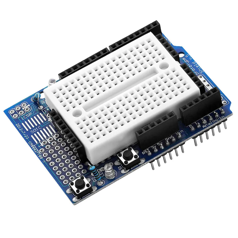 az-delivery-prototyping-prototype-shield-mit-mini-breadboard-f-r-uno-r3 image 1