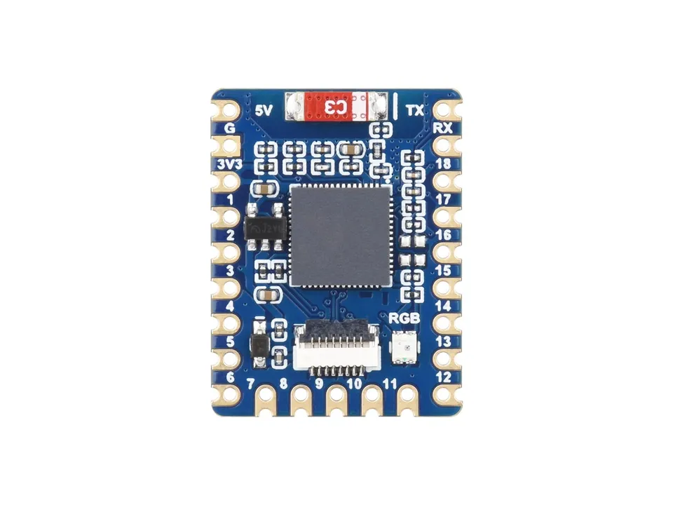 waveshare-esp32-s3-mini-entwicklungsboard-esp32-s3fh4r2-8mb-flash-8mb-psram-nur- image 1