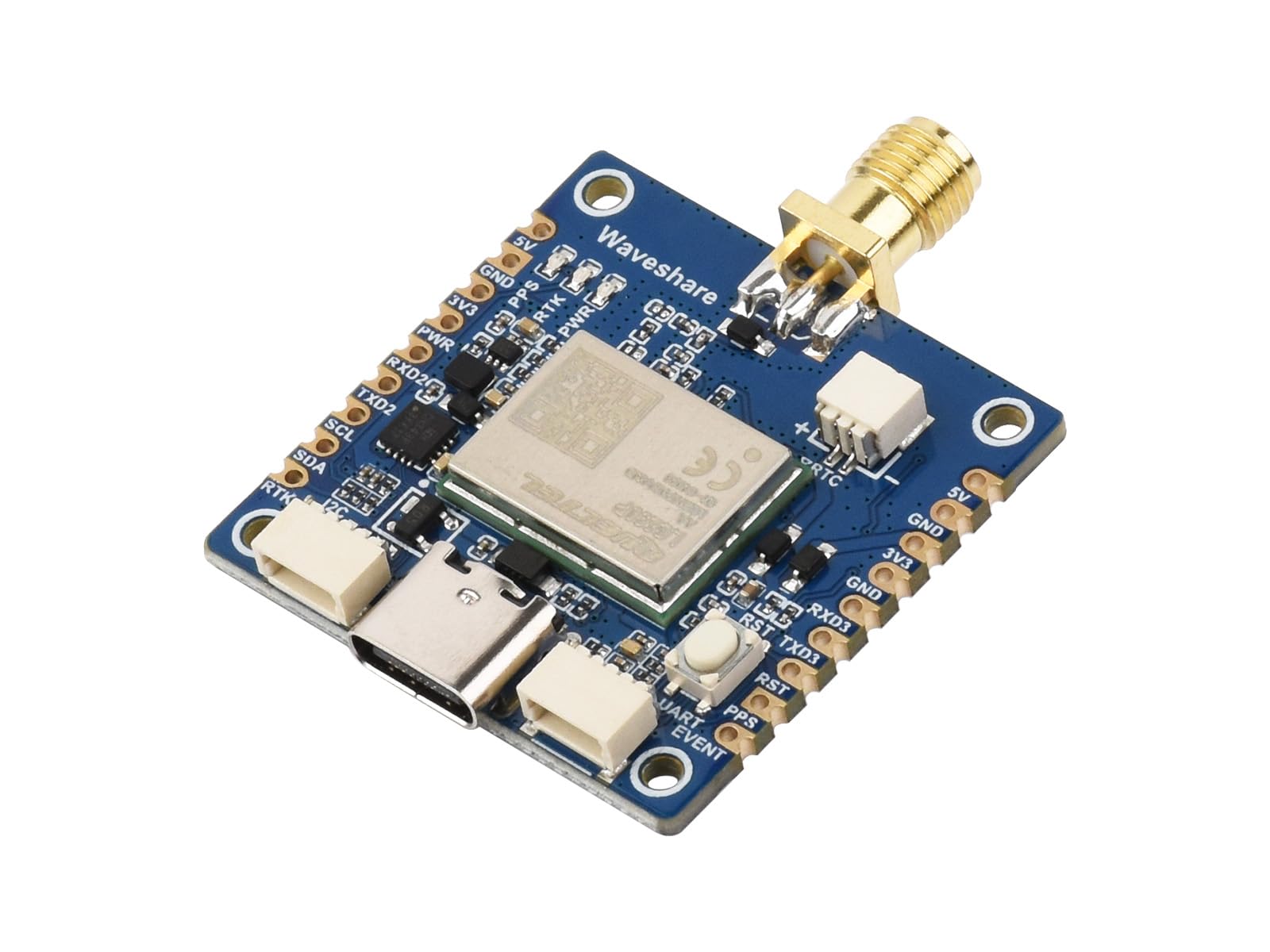 waveshare-lg290p-gnss-rtk-modul-quad-band-l1-l2-l5-e6-zentimeter-positionierung image 1