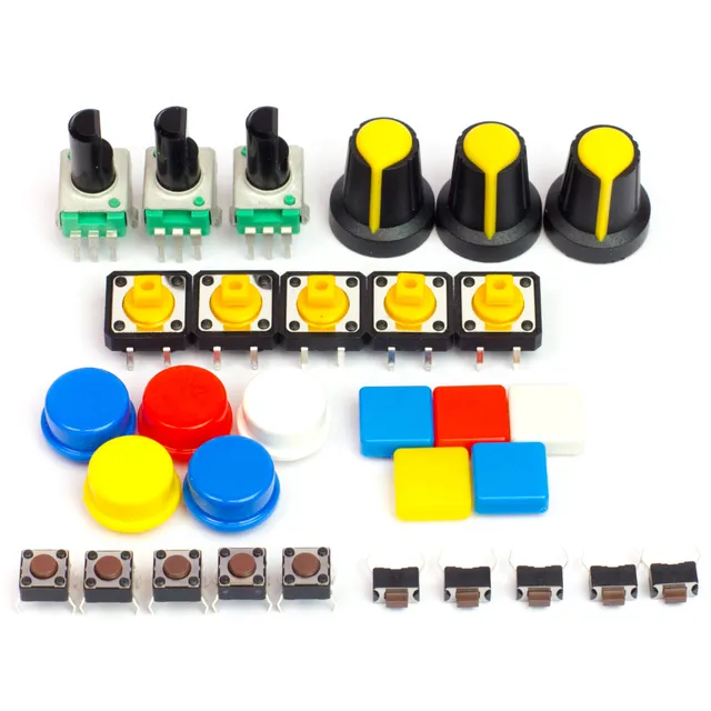 pimoroni-maker-essentials-schalter-potentiometer-set image 1