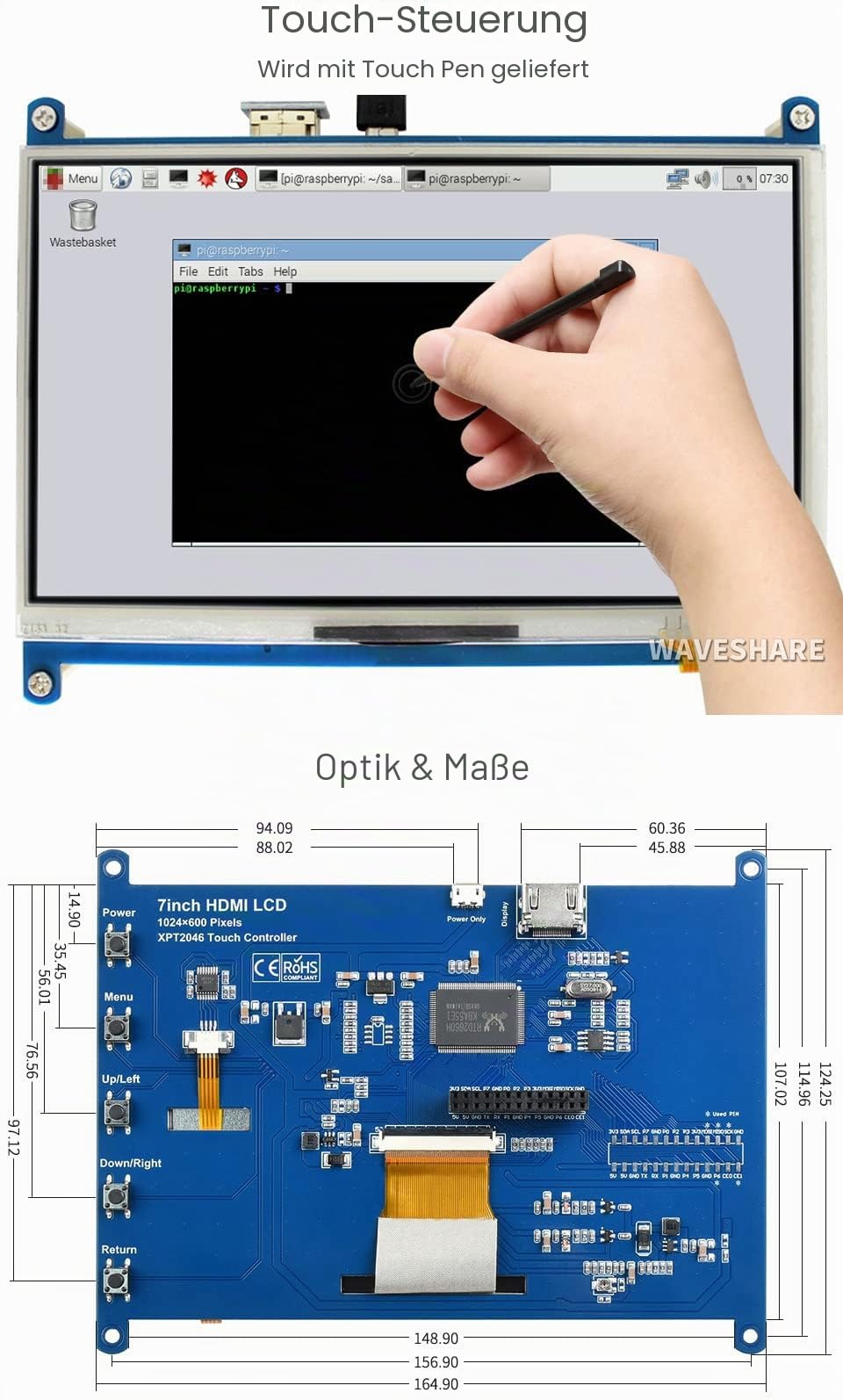 waveshare-7-zoll-control-panel-resistive-touch-hdmi-lcd-1024x600-f-r-raspberry-p image 6