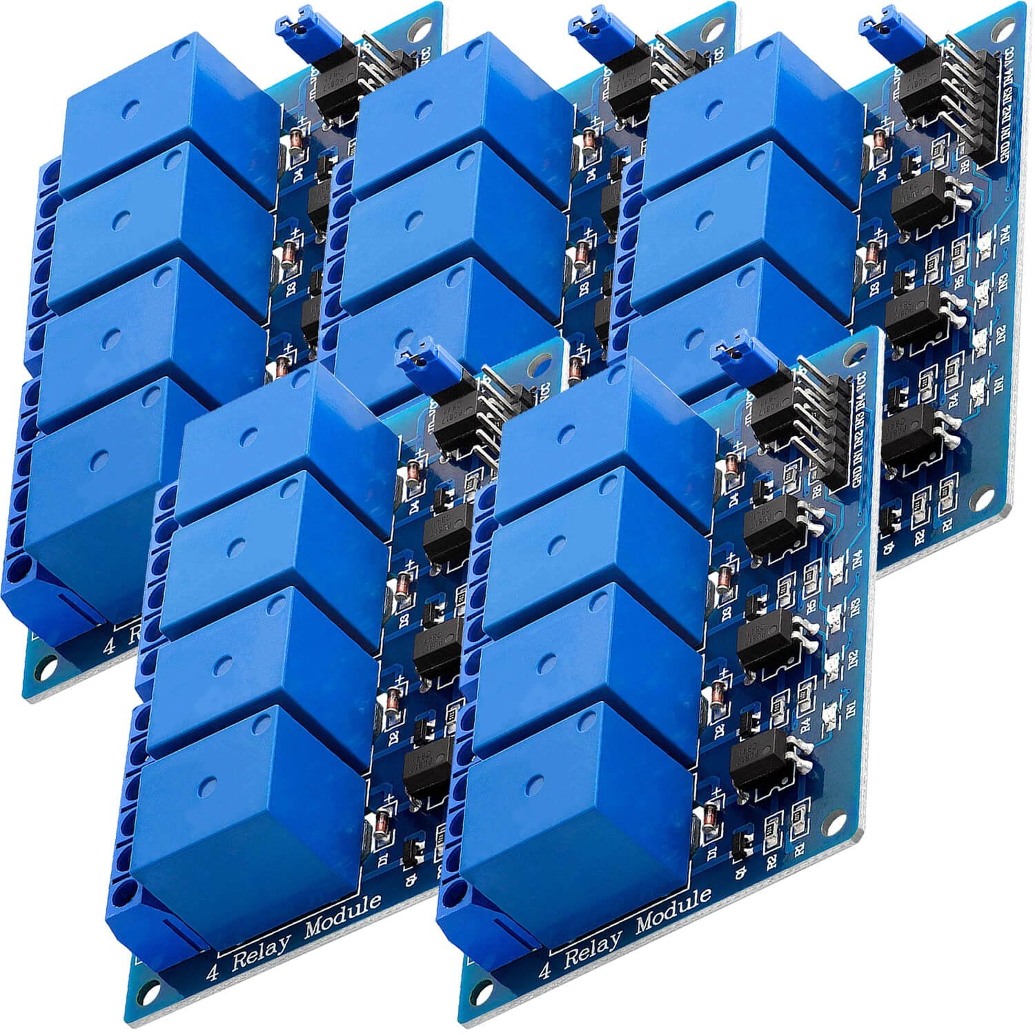 az-delivery-4-relais-modul-5v-mit-optokoppler-low-level-trigger image 5