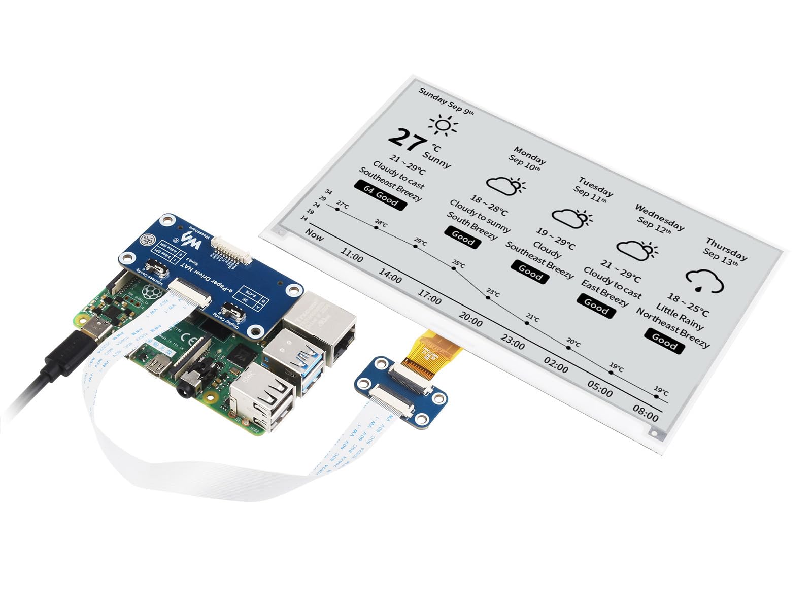 waveshare-7-5-zoll-e-paper-display-hat-v2-800x480-e-ink-f-r-raspberry-pi image 8