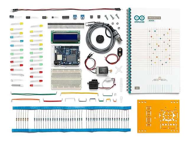 arduino-starter-kit-r4-mit-uno-r4-wifi-board-13-projekte-buch image 1
