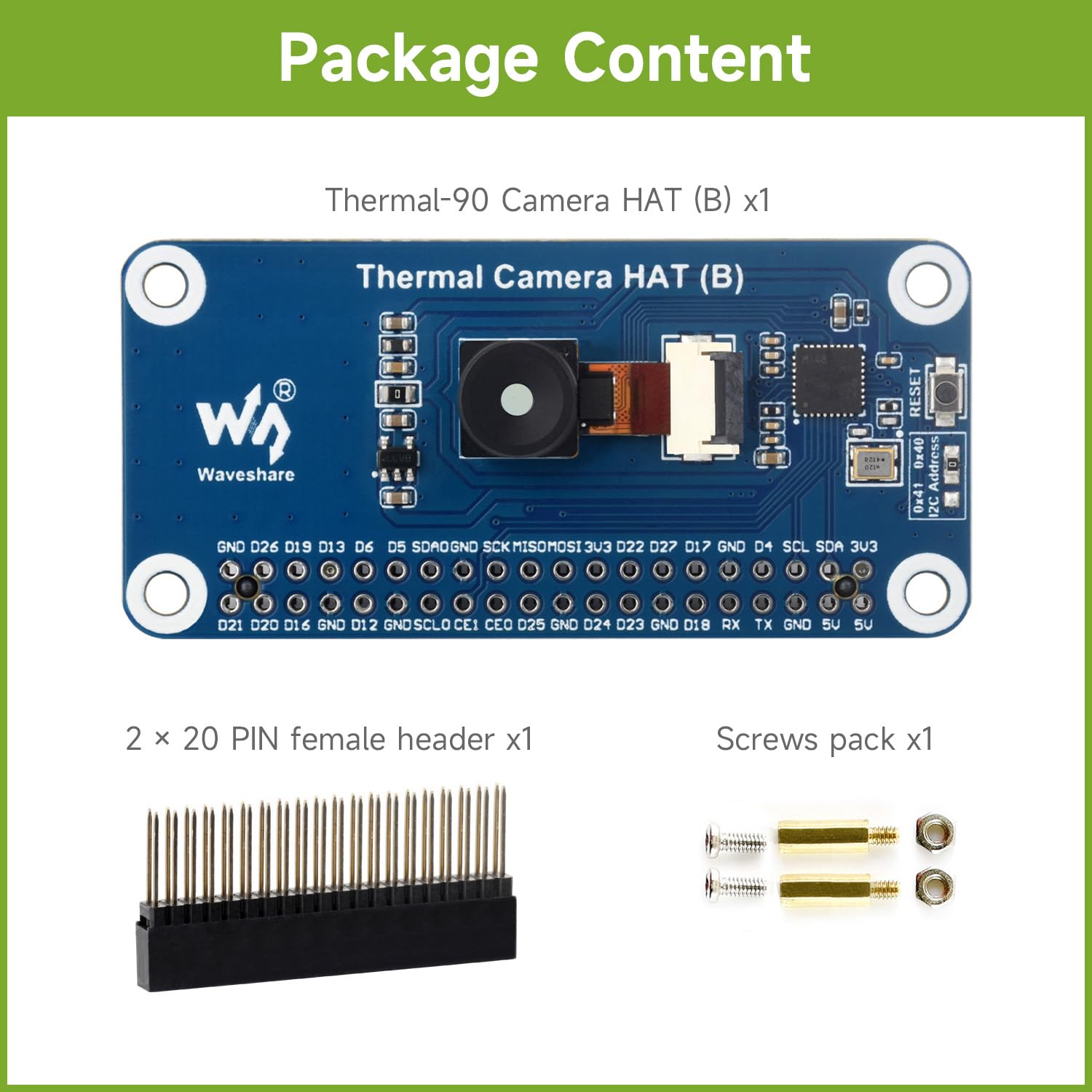 waveshare-long-wave-ir-thermal-imaging-camera-hat-b-90-fov-w-rmebildkamera-f-r-r image 2