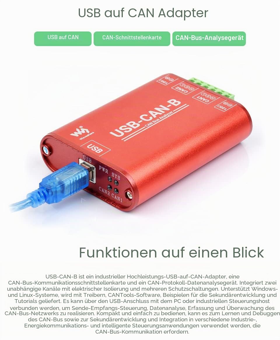 waveshare-usb-can-b-usb-zu-can-adapter-dual-channel-can-analyser image 3