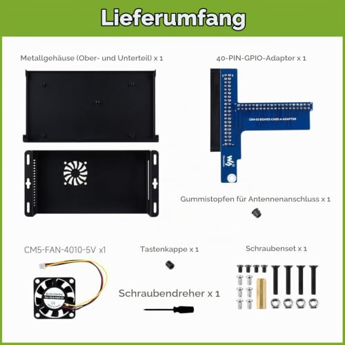 waveshare-cm5-io-board-metallgeh-use-kompatibel-mit-raspberry-pi-compute-module- image 8