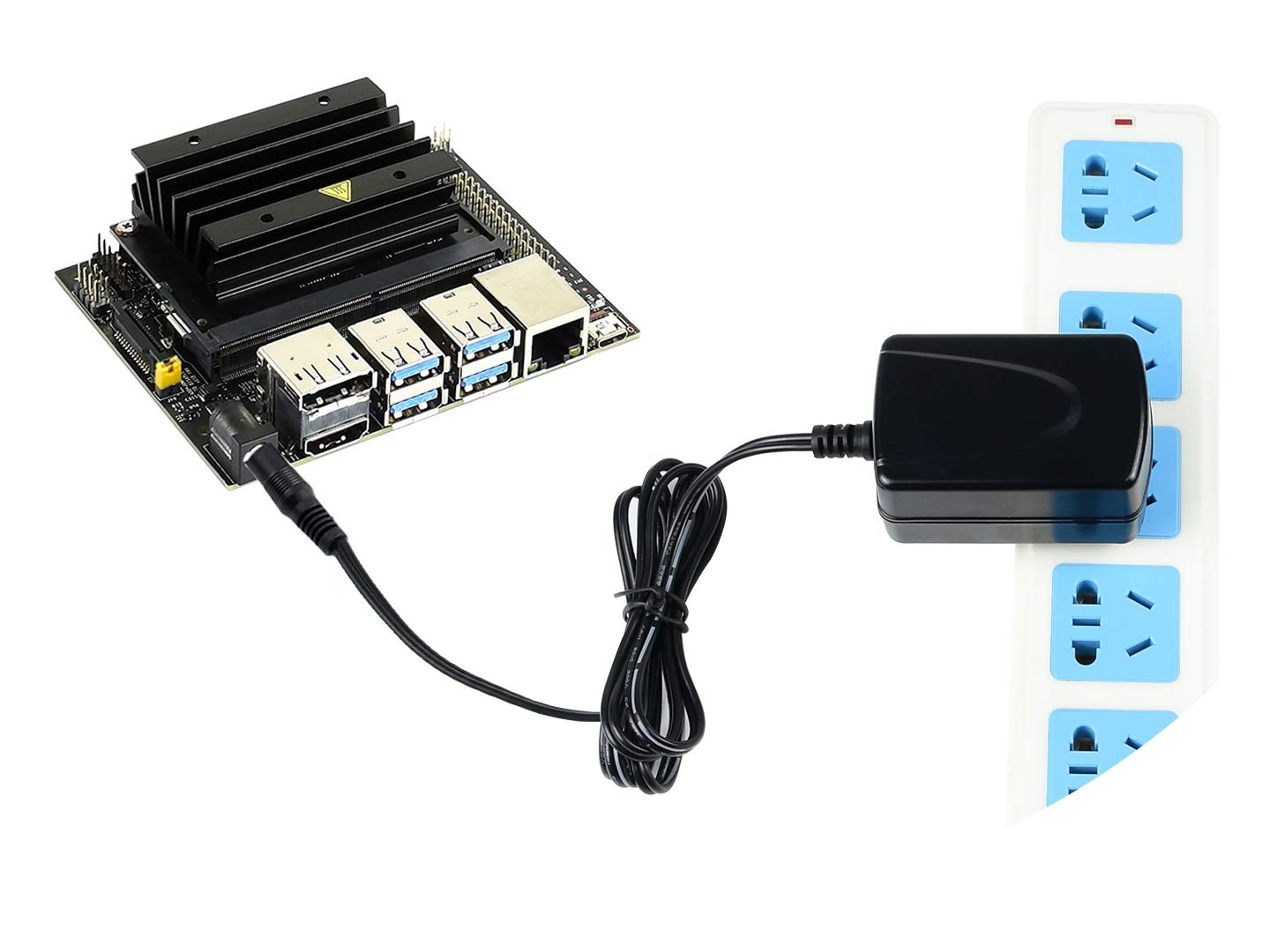 waveshare-netzteil-f-r-jetson-nano-5v-4a-dc-hohlstecker-5-5-2-1mm-eu-stecker image 3