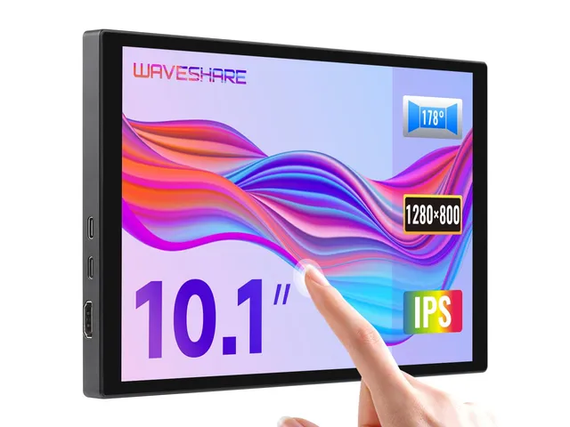 waveshare-10-1-zoll-kapazitiver-touch-display-1280x800-hdmi-type-c-monitor-mit-a image 1