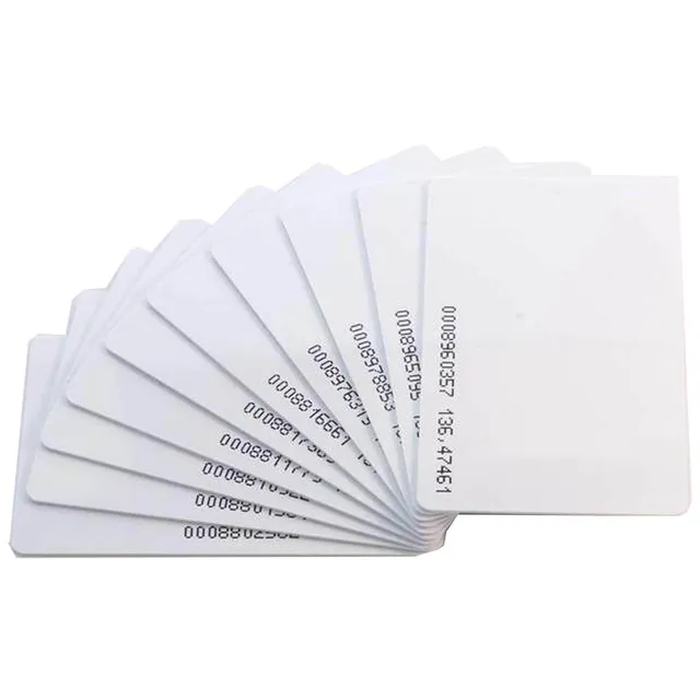 az-delivery-rfid-keycard-125khz-wei-durchnummeriert-ann-herungskarte image 1