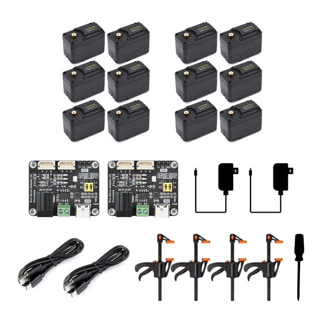 waveshare-so-arm101-6-achs-roboterarm-open-source-f-r-lerobot-se-no-3dp-parts-ki image 1