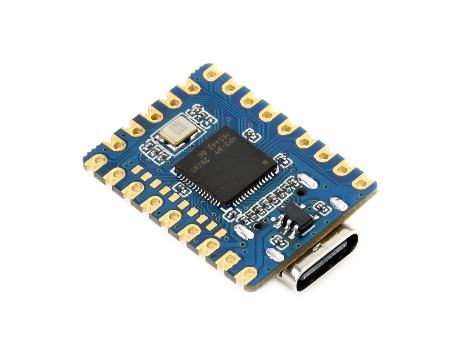 waveshare-rp2040-zero-pico-like-mcu-board-mit-usb-c-und-2mb-flash image 1